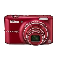 Nikon Digital Camera COOLPIX S6400 Red S6400RD
