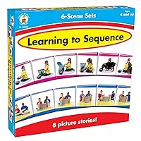 Carson-Dellosa Publishing 6-Scene, Learning to Sequence Multi, 8.6