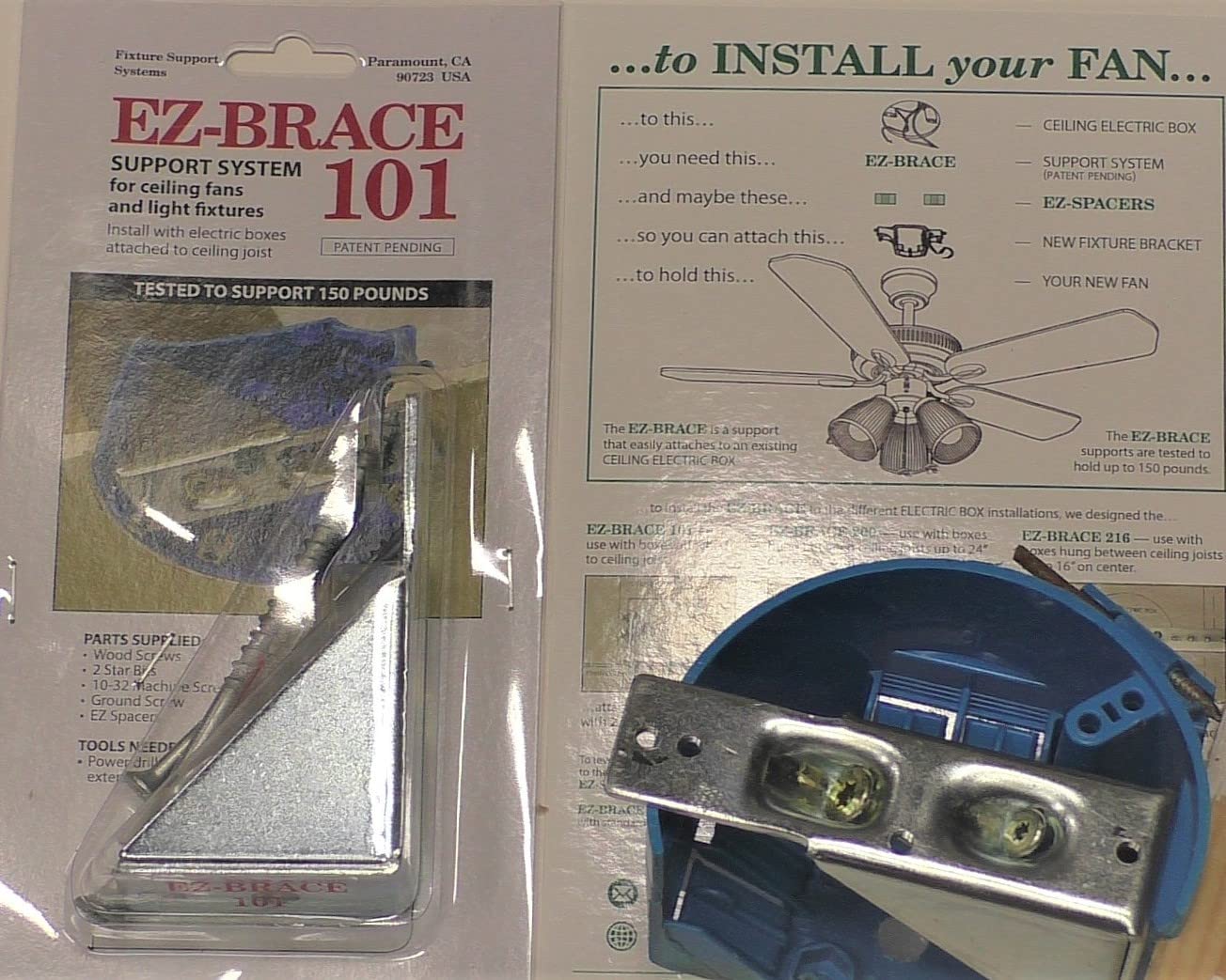 EZ-Brace101, Silver