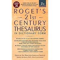 Roget's 21st Century Thesaurus, Third Edition (21st Century Reference) Roget's 21st Century Thesaurus, Third Edition (21st Century Reference) Mass Market Paperback Paperback
