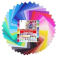 Origami Paper Kit Double Sided 100 Sheets 20 Colors 6 Inch Japanese Chiyo  Square Easy Fold Arts Crafts DIY Handwork Origami Papers Beginner Chiyo and