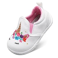 FEETCITY Unisex Baby Shoes Boys Girls Sneakers Infant Slip On First Walking Shoes Toddler Casual Star Sneaker Crib Shoes