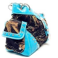 Women's Belt Buckle Purse Camou Handbag Purse in 5 Colors