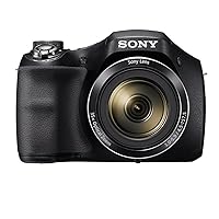 Sony Cyber-Shot DSC-H300 20.1MP 35x Optical Zoom Compact Digital Camera - Black