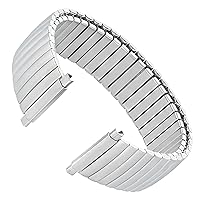 16-20mm deBeer Titanium Expansion Watch Band Bracelet - Straight Ends, Matte Finish EM911