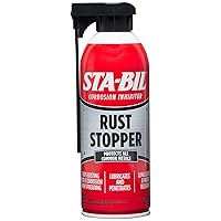 Rust Stopper - Anti-Corrosion Spray and Antirust Lubricant - Prevents Car Rust, Protects Battery Terminals, Stops Existing Rust, Rust Preventative Coating - 13 Oz (22003)