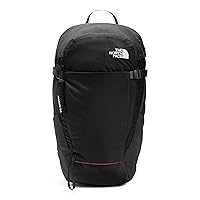 THE NORTH FACE Basin 24 Liter Daypack with Rain Cover, Tnf Black/Tnf Black, One Size