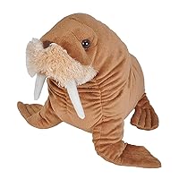 Wild Republic Walrus Plush, Stuffed Animal, Plush Toy, Gifts for Kids, Cuddlekins 12 Inches