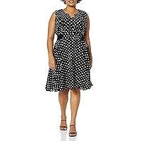 City Chic Women's Plus Size Dress Vintage Spot