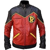 Tim Drake Robin Faux Leather Jacket
