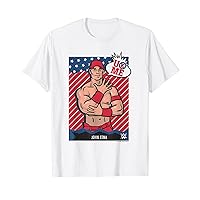 WWE Boys John Cena Shirt - Hustle, Loyalty & Respect Superstar Tee - World Wrestling Champion Tie Dye T-Shirt