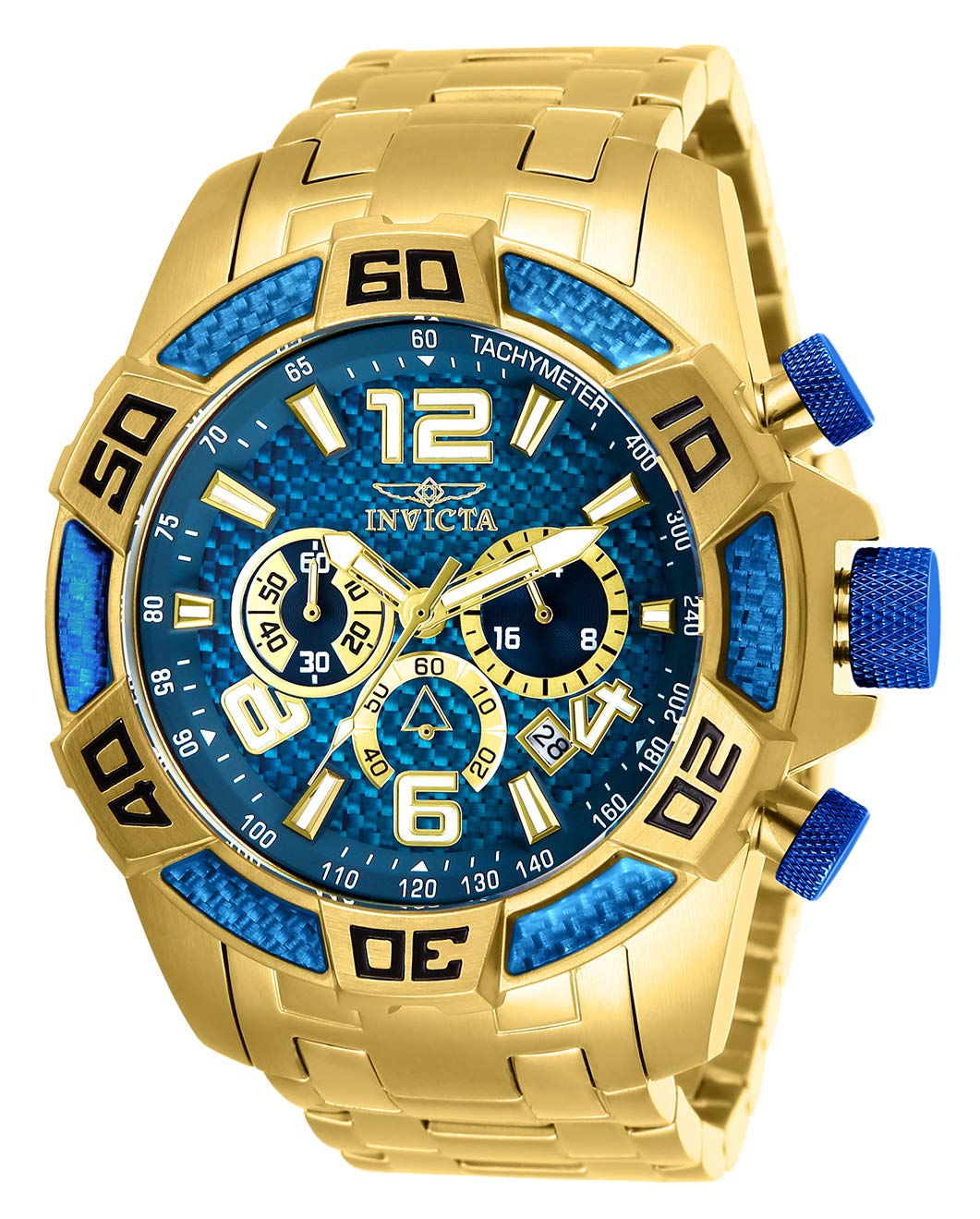 Invicta Men's 25852 Pro Diver Analog Display Quartz Gold Watch