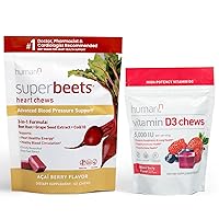 SuperBeets Heart Chews Advanced & D3 Chews