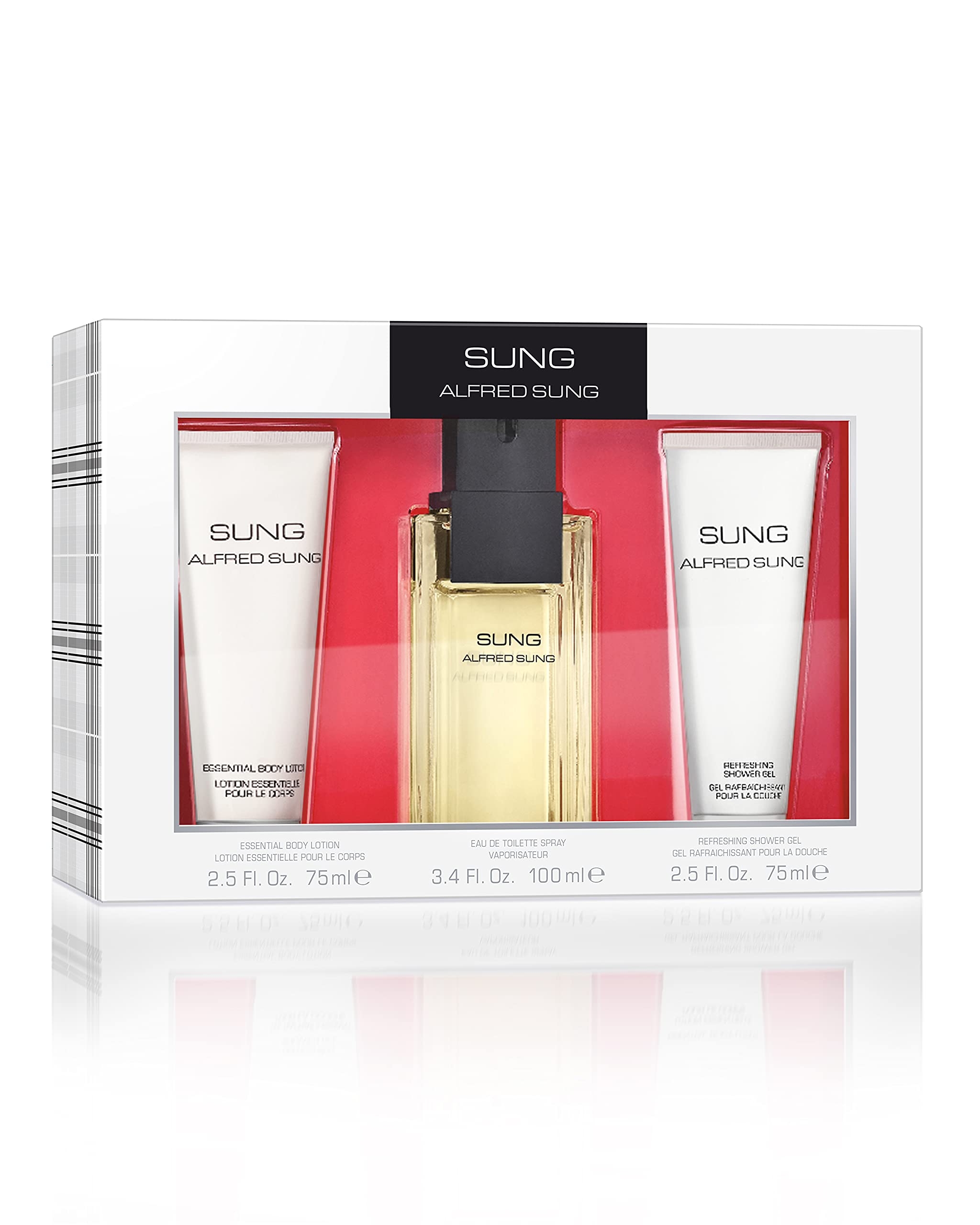 Alfred Sung Women's Fragrance 3 Piece Gift Set