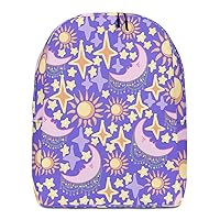 Pixie Violet Moon + Sun Minimalist Backpack