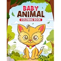 Baby Animals Coloring Book for Kids