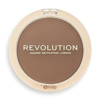 Revolution Beauty, Ultra Cream Face Bronzer, Buildable & Blendable Cream Contour, Vegan & Cruelty Free, Dark, 0.24 Oz.