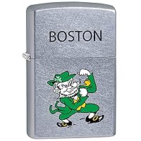 Boston Pride Fighting Irish Leprechaun Chrome Zippo Lighter