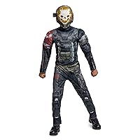 Disguise Halo Spartan Emile Costume, Official Halo Muscle Costume for Kids with Headpiece