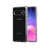 Tech21 Protective Samsung Galaxy S10 Case Ultra Thin Back Cover with BulletShield Protection - Pure Clear - Transparent