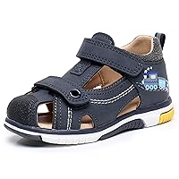 Boys Sandals Closed Toe Summer Shoes for Toddler Walking Outdoor (Toddler)