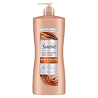 Suave Silver Conditioner Dry Hair Silk Protein Infusion Soft, Silky Hair 28 oz