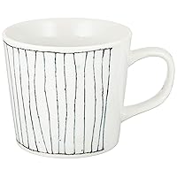 Set of 5 Mugs, Yarn Swirl Mug 3.6 x 3.1 inches (9.1 x 8 cm), 11.2 fl oz (330 cc) [Western Tableware, Restaurants, Hotels, Cafes, Restaurants, Commercial Uses]