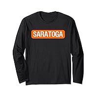 Saratoga Springs Upstate New York Long Sleeve T-Shirt