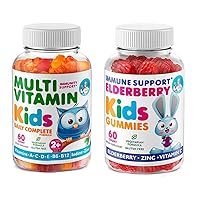 DR. MORITZ Kids Multivitamin Gummies and Elderberry Gummies for Kids and Toddlers