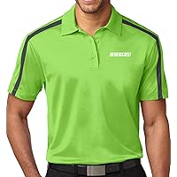 Men's Ford Mustang Shelby Crest Logo Colorblock Polo Shirt