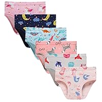 Boboking Teen Girl Soft Cotton Underwear Little Girls'Briefs Undies