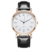 Men's Watch Quartz Business 1596# -6 Watch Belt Casual Men's Watch Vintage Watch The Most Beautiful Watches For Men Gifts For Roommates