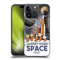 Head Case Designs Officially Licensed Peanuts Journey to Deep Space Secrets of Apollo 10 Hard Back Case Compatible with Apple iPhone 15 Pro