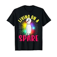 Living on a Spare Shirt Bowling League Team Shirt Funny Bowl T-Shirt