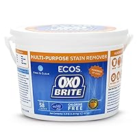 Earth Friendly Products ECOS Oxo-Brite, Color-Safe Whitener & Brightener, 57.6-Ounces ,3.6 Pound (Pack of 2)
