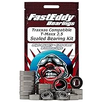 FastEddy Bearings Compatible with Traxxas T-Maxx 2.5 Sealed Bearing Kit