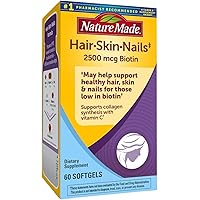 Hair, Skin, Nails, 60 Softgels (Pack of 2)