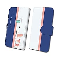 E4 Series Max Toki Railway Smartphone Case No.90 Compatible with Many Models L Size iPhone and Android Various [Notebook Type] tc-t-090-al White