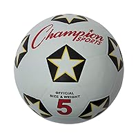 Champion Sports Rubber Soccer Ball