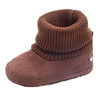 Size 1 Shoes for Baby Girl Cotton Shoes for Baby Girls and Boys Warm Shoes Soft Flat Shoes Toddler Girls