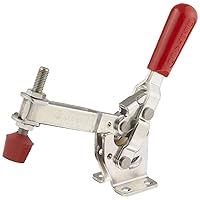 DE-STA-CO 247-U Vertical Hold-Down Toggle Locking Clamp with U-Shaped Bar and Flanged Base