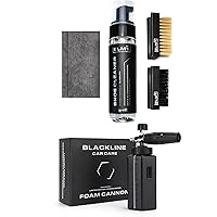 Blackline High-Performance Foam Cannon + Blackline Shoe Cleaner Kit (Pack of 2)