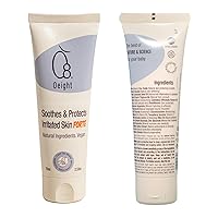 Oeight Baby Skin Irritation Cream Soothe & Protect Irritated Skin Forte for Baby, Kids Irritated Face Cream Skin Relief Dermatologist Tested and Hypoallergenic Gentle Eczema Therapy - Made in Israel