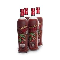Young Living NingXia Red Dietary Powerful Antioxidant and Superfoods Supplement Drink - With Wolfberry - Energize, Fortify, and Revitalize Your Body with this 4-Pack, Each Bottle 750ml