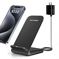 20W Fast Wireless Charger,Wireless Charging Stand Compatible with iPhone 15,15 Pro,14,13,12,11 Series/X/XS/XR/8, Phone Charger for Galaxy S24/S23/S22/S21/S20/Note 20,Pixel 8/7 Pro/LG G8 7 etc