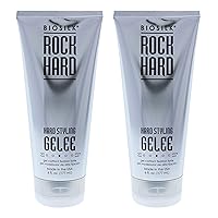 Rock Hard Gel Biosilk Gel Unisex 6 oz (Pack of 2)