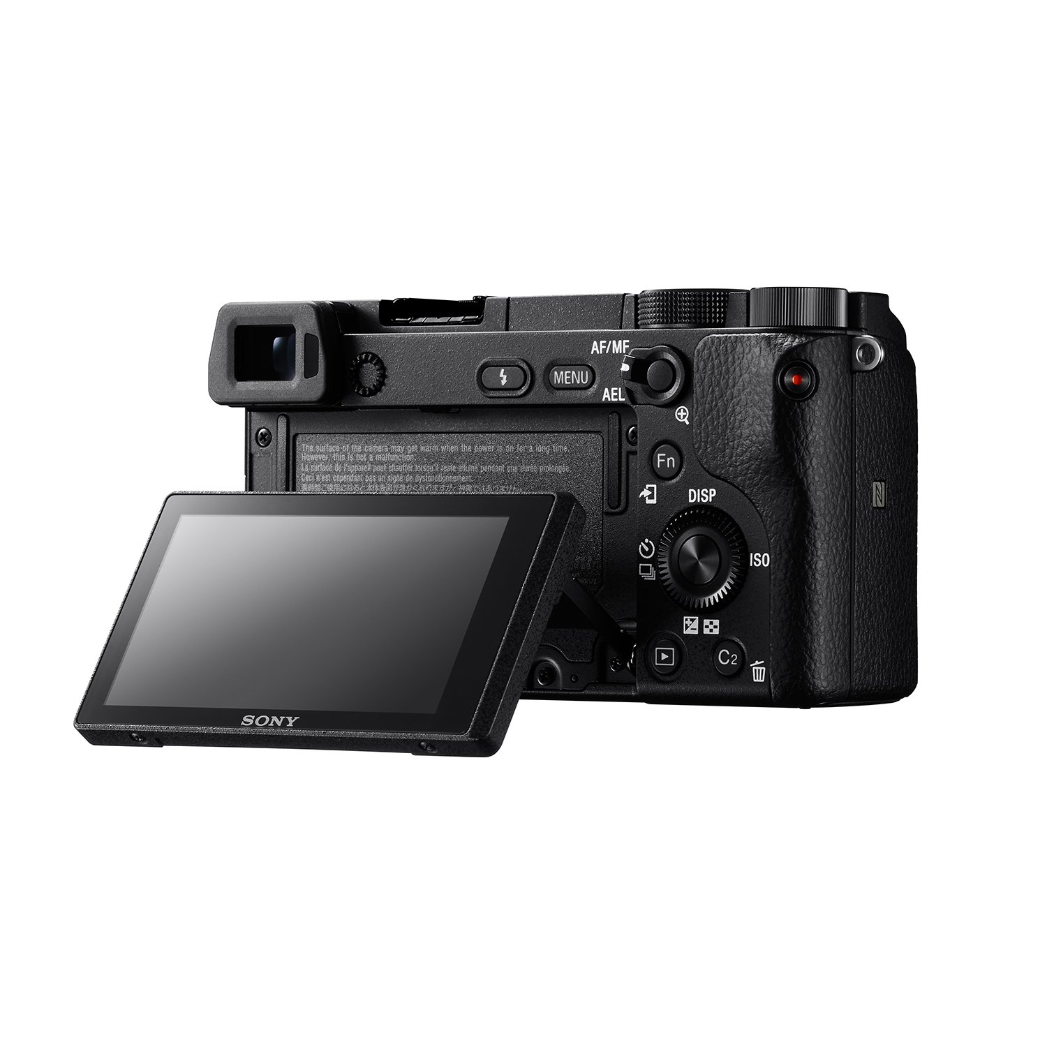 Sony Alpha a6300 ILCE6300M/B 24.2 MP Mirrorless Digital Camera with F3.5-5.6 OSS Zoom Lens, E 18-135mm, Black