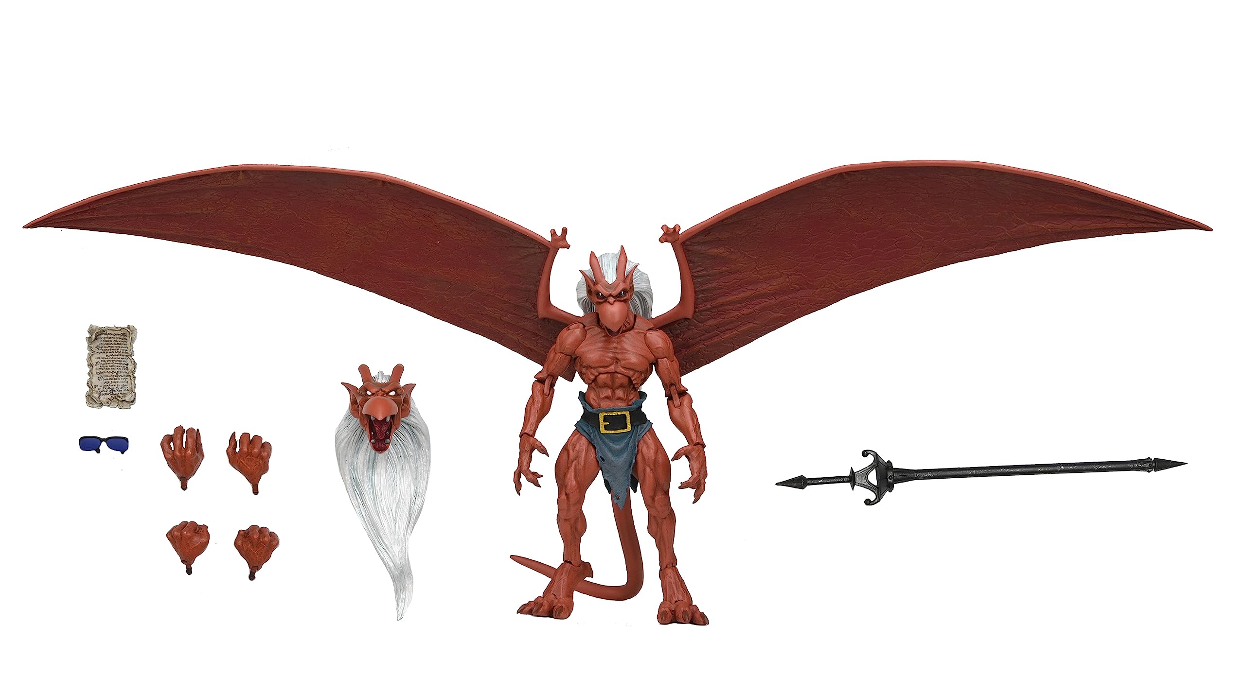 NECA Gargoyles Brooklyn Ultimate 7-Inch Action Figure with Display-Friendly Window