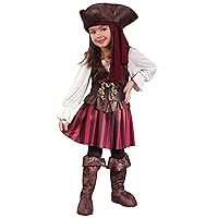 Fun World Baby Girl's Toddler Girl High Seas Buccaneer Costume