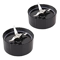 QT 2X Cross Blades compatible with Magic Bullet 250W MB1001 Series With Gaskets Replacement Blender Part